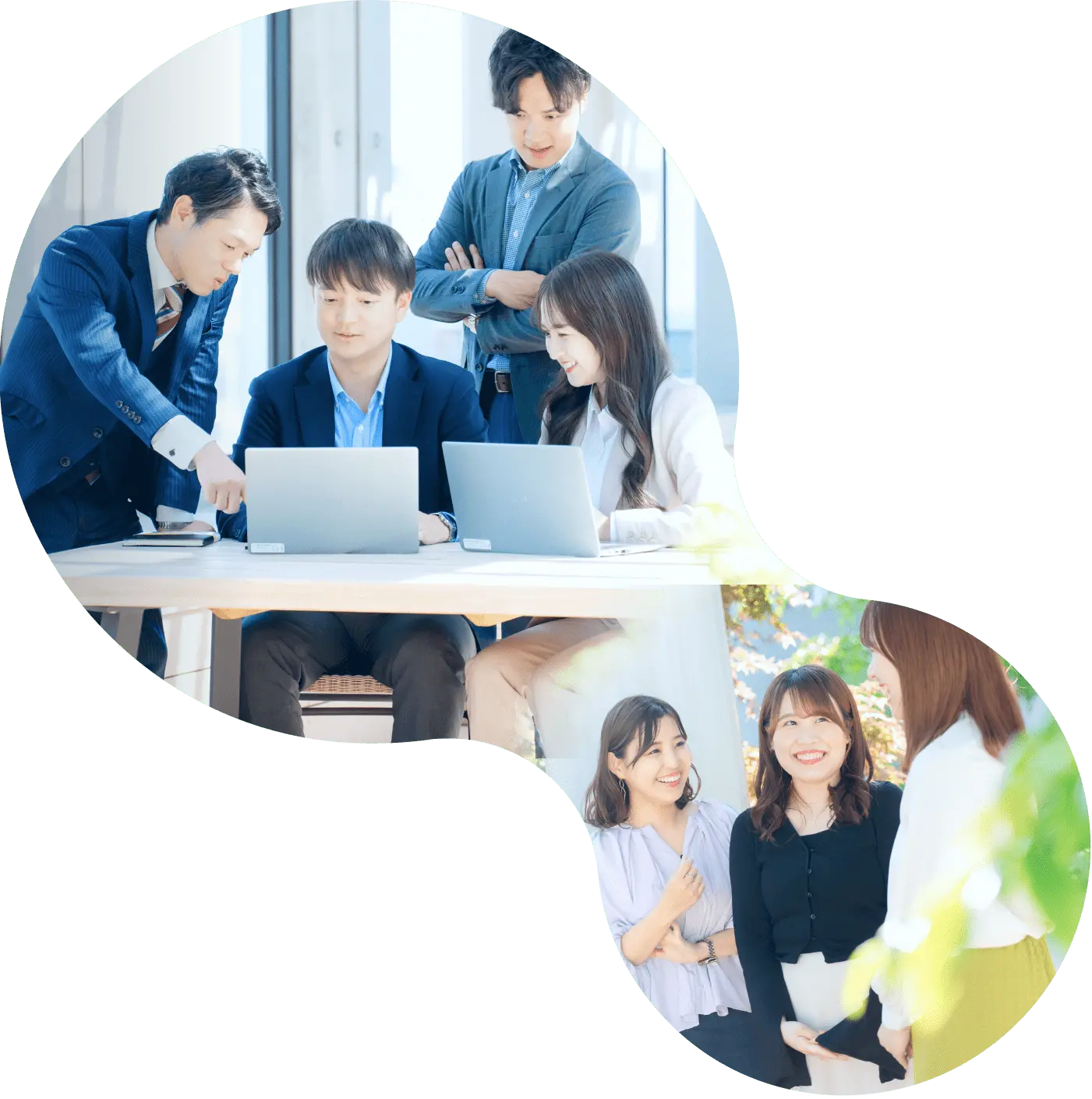 活躍する社員の様子